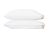 Matouk Emory Pillowcases in Dune at Fig Linens and Home