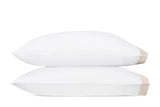 Matouk Emory Pillowcases in Dune at Fig Linens and Home