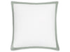 Euro Sham - Matouk Emory Pillow Sham in Celadon at Fig Linens and Home