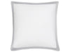 Euro Sham - Matouk Emory Pillow Sham in Dove at Fig Linens and Home