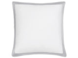 Euro Sham - Matouk Emory Pillow Sham in Dove at Fig Linens and Home