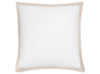 Euro Sham - Matouk Emory Pillow Sham in Dune at Fig Linens and Home