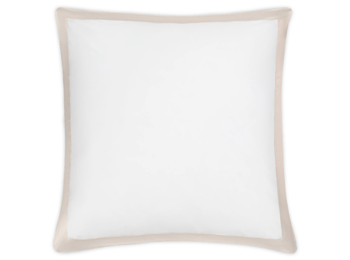 Euro Sham - Matouk Emory Pillow Sham in Dune at Fig Linens and Home