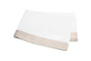 Matouk Emory Flat Sheet in Dune at Fig Linens and Home