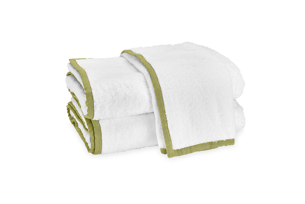 Enzo Grass Bath Towels | Matouk at Fig Linens