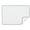 Bath Mat - Matouk White Giza Tub Mat with Clover Green Trim