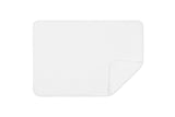 Bath Mat - Matouk White Giza Tub Mat with White Trim