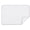 Bath Mat - Matouk White Giza Tub Mat with Wisteria Lavender Trim