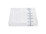 Duvet Cover - Gordian Knot Wedgwood Percale Bedding by Matouk at Fig Linens and Home