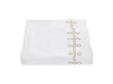 Duvet Cover - Gordian Knot Truffle Percale Bedding by Matouk at Fig Linens and Home