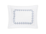 Pillow Sham - Gordian Knot Wedgwood Percale Bedding by Matouk at Fig Linens and Home