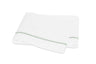 Matouk Hatch Green Flat Sheet | Fig Linens