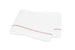 Matouk Hatch Redberry Flat Sheet | Fig Linens