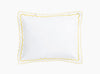 Matouk India Ceylon Duvets & Shams by Matouk - Lemon King Sham 21 x 36 with 2" flange at FIG LINENS AND HOME - 24