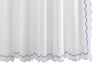 Shower Curtain - Matouk India Pique Shower Curtain Lilac at Fig Linens and Home | Bath Boutique