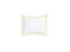 Matouk India Ceylon Duvets & Shams by Matouk - Lemon Boudoir Sham 12 x 16 with 2" flange at FIG LINENS AND HOME - 15