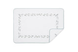 Matouk Jasmine Giza Bath Tub Mat in Pool Embroidery at Fig Linens and Home