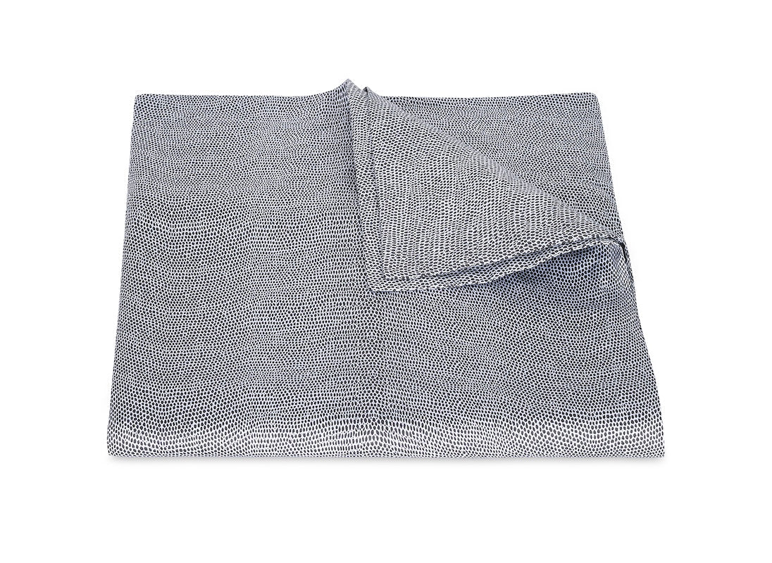 Gray Flat Sheet - Jasper Charcoal Matouk Bedding at Fig Linens and Home