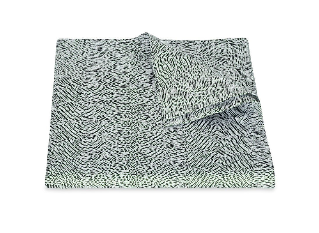 Matouk Jasper Duvet Cover at Fig Linens and Home Green