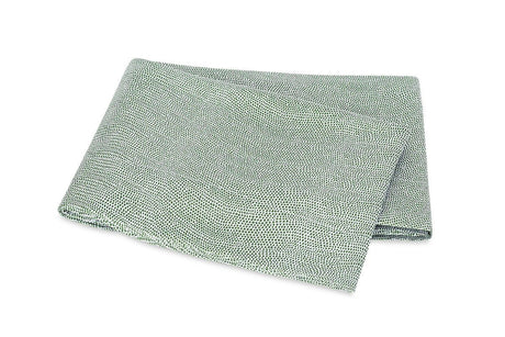 Matouk Jasper Flat Sheet at Fig Linens and Home Grass Green