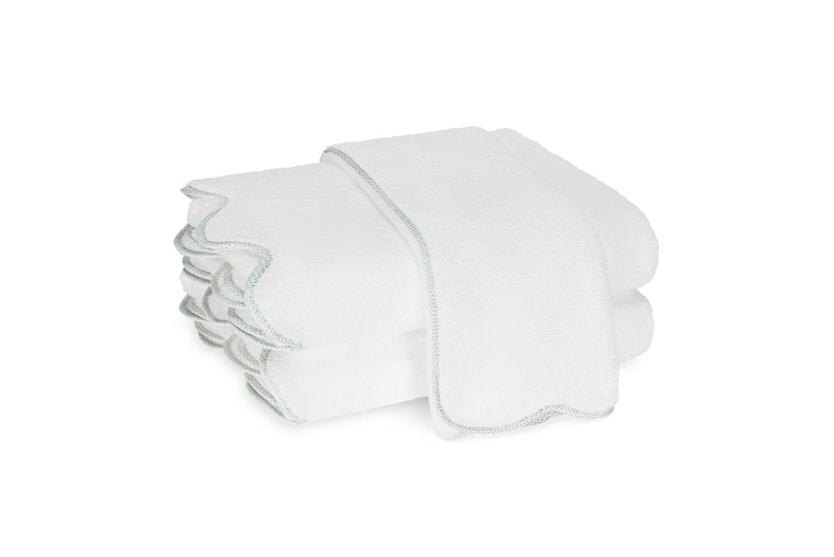 Jasper Hand Towel 18 x 32 Pool | Matouk at Fig Linens and Home 