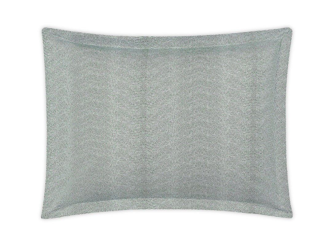Matouk Jasper Pillow Sham at Fig Linens and Home Grass Green