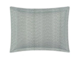 Matouk Jasper Pillow Sham at Fig Linens and Home Grass Green