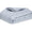 Matouk Jasper Quilted - Hazy Blue King Quilt at Fig Linens and Home