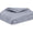 Matouk Jasper Quilted - Steel Blue King Quilt at Fig Linens and Home