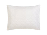 Matouk Jasper Quilted - Dune Quilted King Sham at Fig Linens and Home