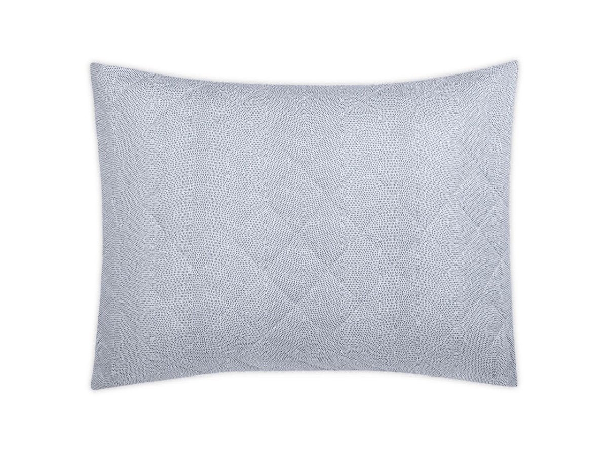 Matouk Jasper Quilted - Hazy Blue Quilted King Sham at Fig Linens and Home