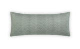 Matouk Jasper Quilted - Green Quilted Lumbar Pillow Sham at Fig Linens and Home