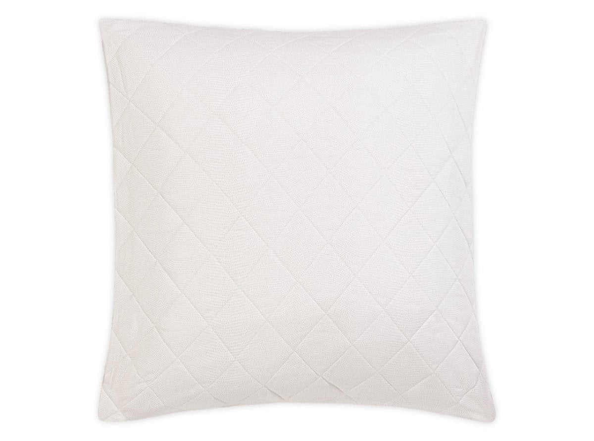 Matouk Jasper Quilted - Dune Quilted Euro Sham at Fig Linens and Home