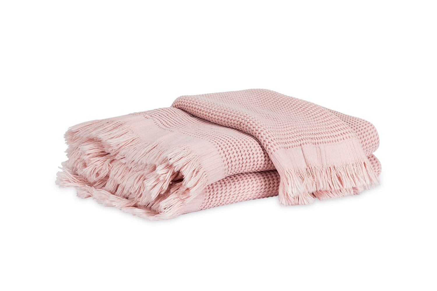 Matouk Kiran Blush Pink Bath Towels | Fig Linens and Home