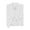 Matouk Kiran White Waffle Robe | Matouk Robes - Light weight waffle robe at Fig Linens and Home