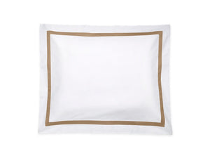 Pillow Sham - Matouk Lowell Bronze Bedding at Fig Linens and Home