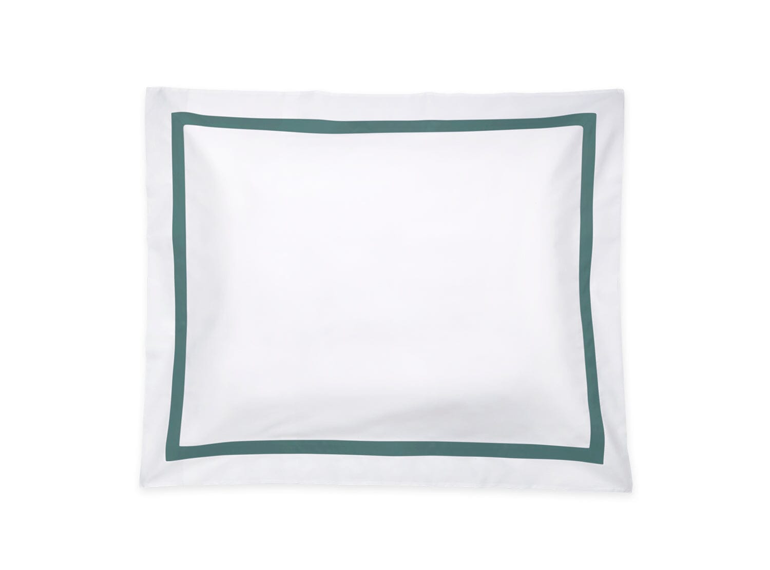 Pillow Sham - Matouk Lowell Deep Jade Bedding at Fig Linens and Home