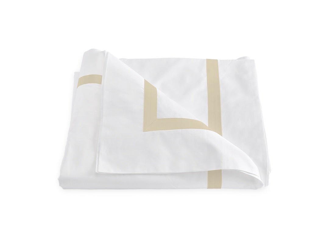 Matouk Bedding -  Lowell Dune Duvet Cover at Fig Linens and Home