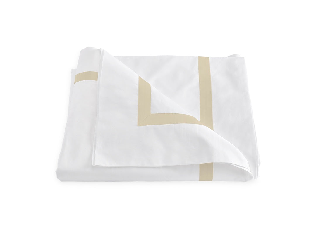 Matouk Bedding -  Lowell Dune Flat Sheet at Fig Linens and Home