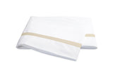 Matouk Bedding -  Lowell Dune Flat Sheet at Fig Linens and Home
