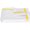 Matouk Matouk Lowell Matelassé Lemon - King Coverlet 112 x 97 Lemon at FIG LINENS AND HOME - 1