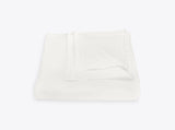 Matouk Luca Satin Stitch Bone Duvet Cover | Fig Linens