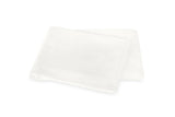 Matouk Luca Satin Stitch Bone Flat Sheet | Fig Linens