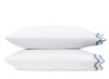 Matouk Bedding - Mirasol Hazy Blue Pillowcase - Fig Linens and Home