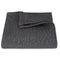 Matouk Malibu Coverlet charcoal at Fig Linens and Home
