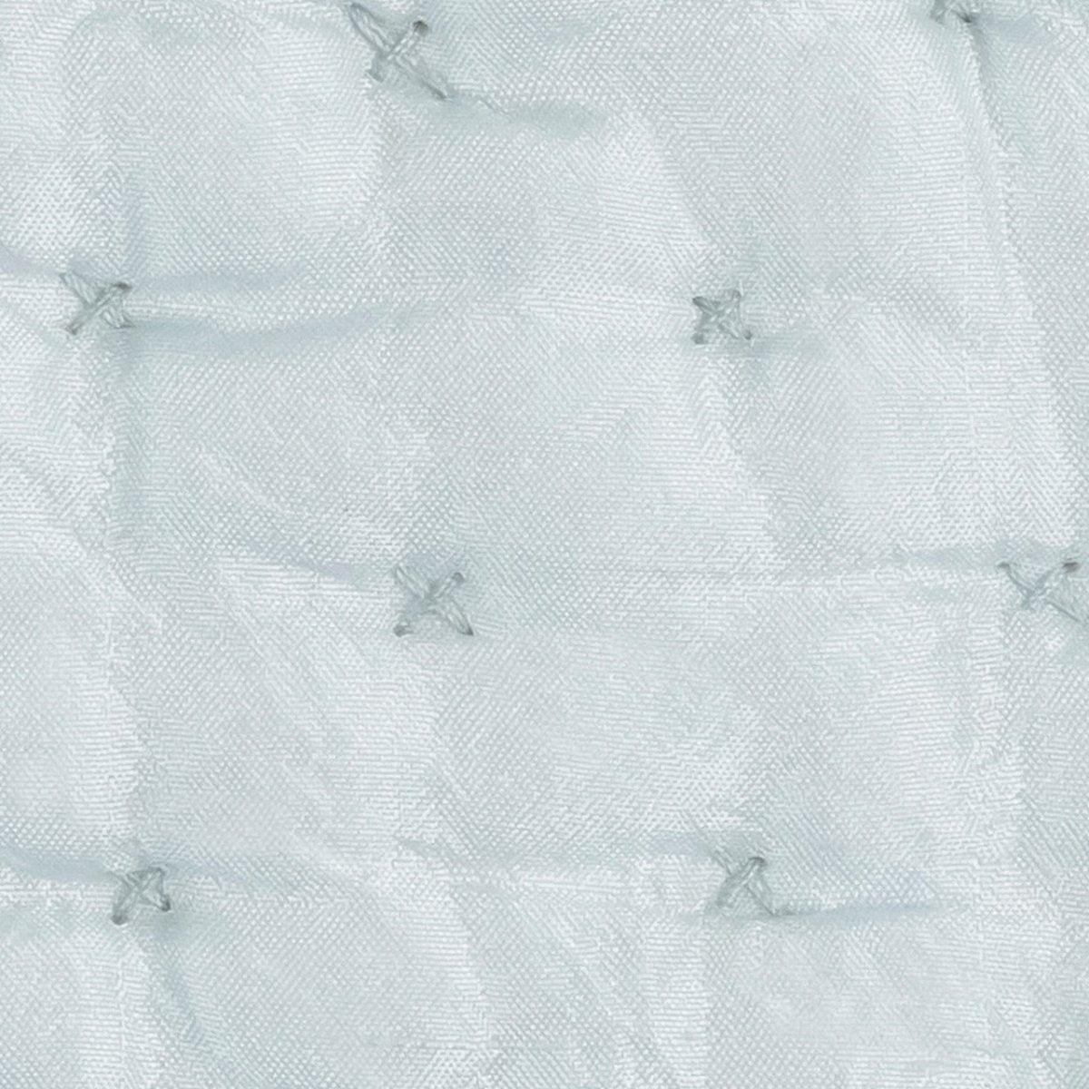 Matouk Margaret Cloud Bedding by Matouk Schumacher - Quilted Euro Sham 27 x 27 Cloud at FIG LINENS AND HOME - 3