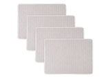 Matouk Matteo Quilted Placemats Bark at Fig Linens and Home