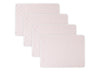 Matouk Matteo Quilted Placemats Pink at Fig Linens and Home
