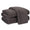 Matouk Milagro Charcoal Bath Towels at Fig Linens and Home