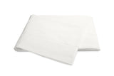 Milano Hemstitch Bone Flat Sheet | Matouk Percale at Fig Linens